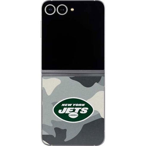NFL New York Jets Camo Galaxy Z Flip6 Skin